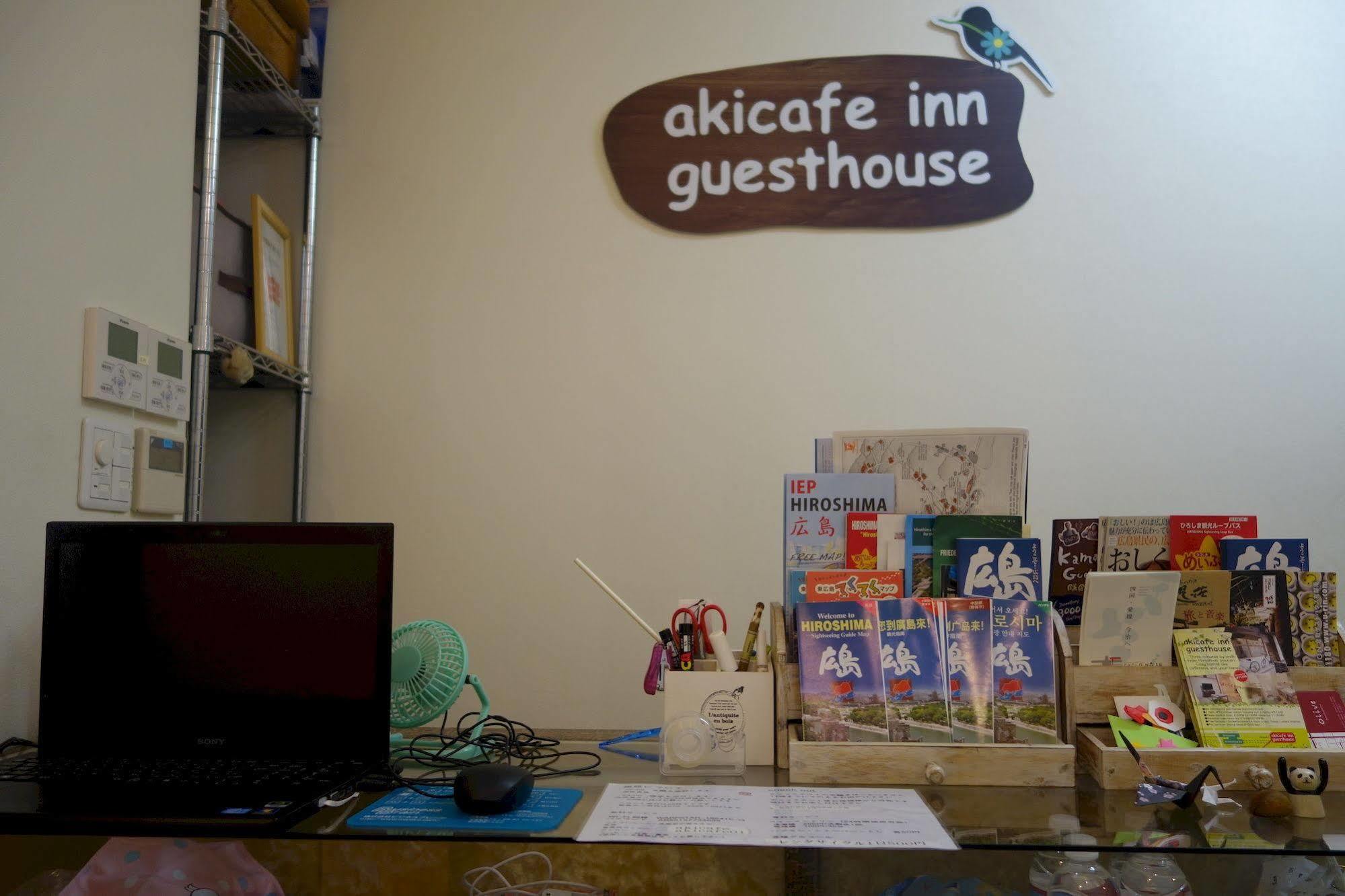 Guesthouse Akicafe Inn Hiroşima Dış mekan fotoğraf